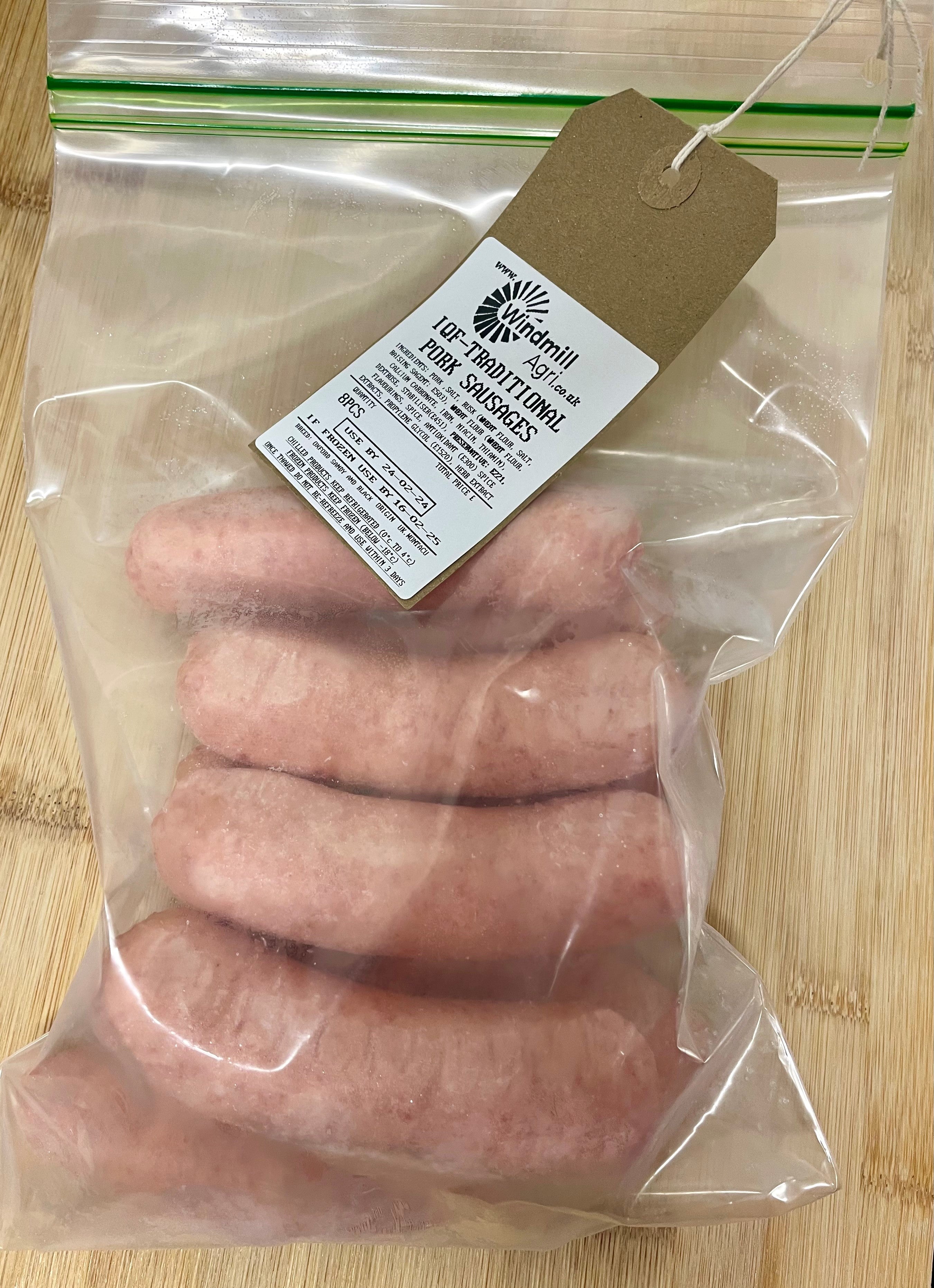 Sausages Pork 8 - IQF